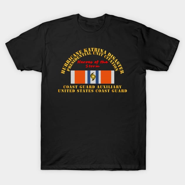 USCG - Hurricane Katrina - Heroes of the Storm T-Shirt by twix123844